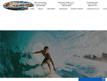 Tablet Screenshot of beachbraces.com